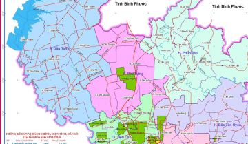 Toàn bộ thông tin về bản đồ quy hoạch huyện Phú Giáo (Mới nhất)