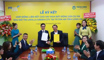 Lavilla Green City đánh dấu sự hợp tác giữa Trần Anh Group & PVcomBank