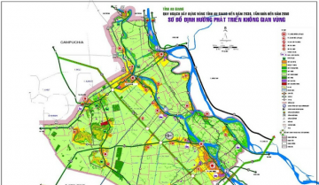 Bản đồ quy hoạch tỉnh An Giang 2023 [Mới nhất]