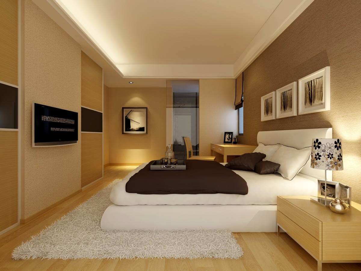 3. Mostra e bojës së tavanit të dhomës së gjumit