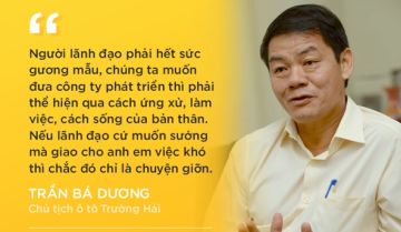 Doanh nhân Trần Bá Dương - Chủ tịch HĐQT Thaco [Thông tin đầy đủ nhất]