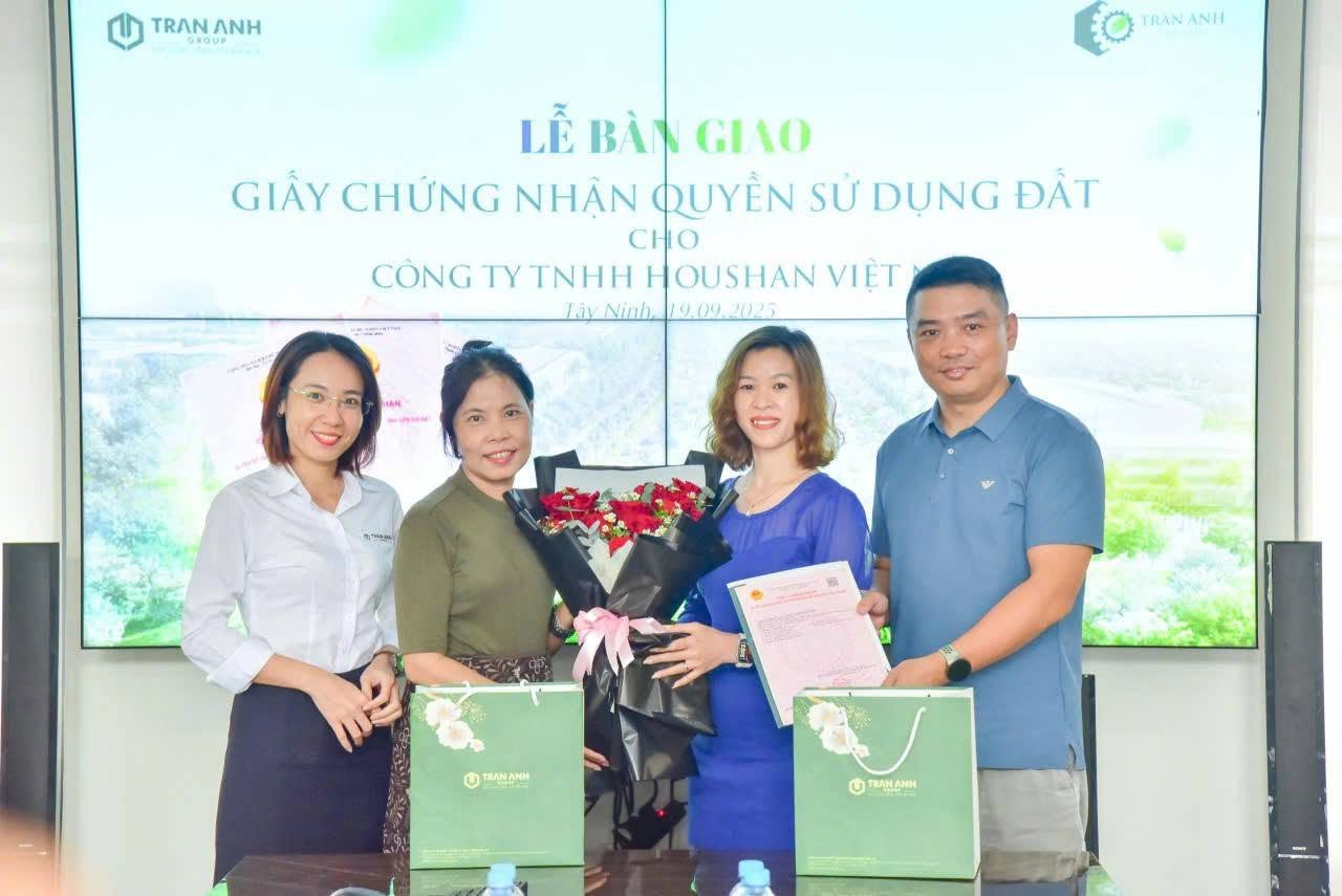Sổ hồng KCN Trần Anh Tân Phú