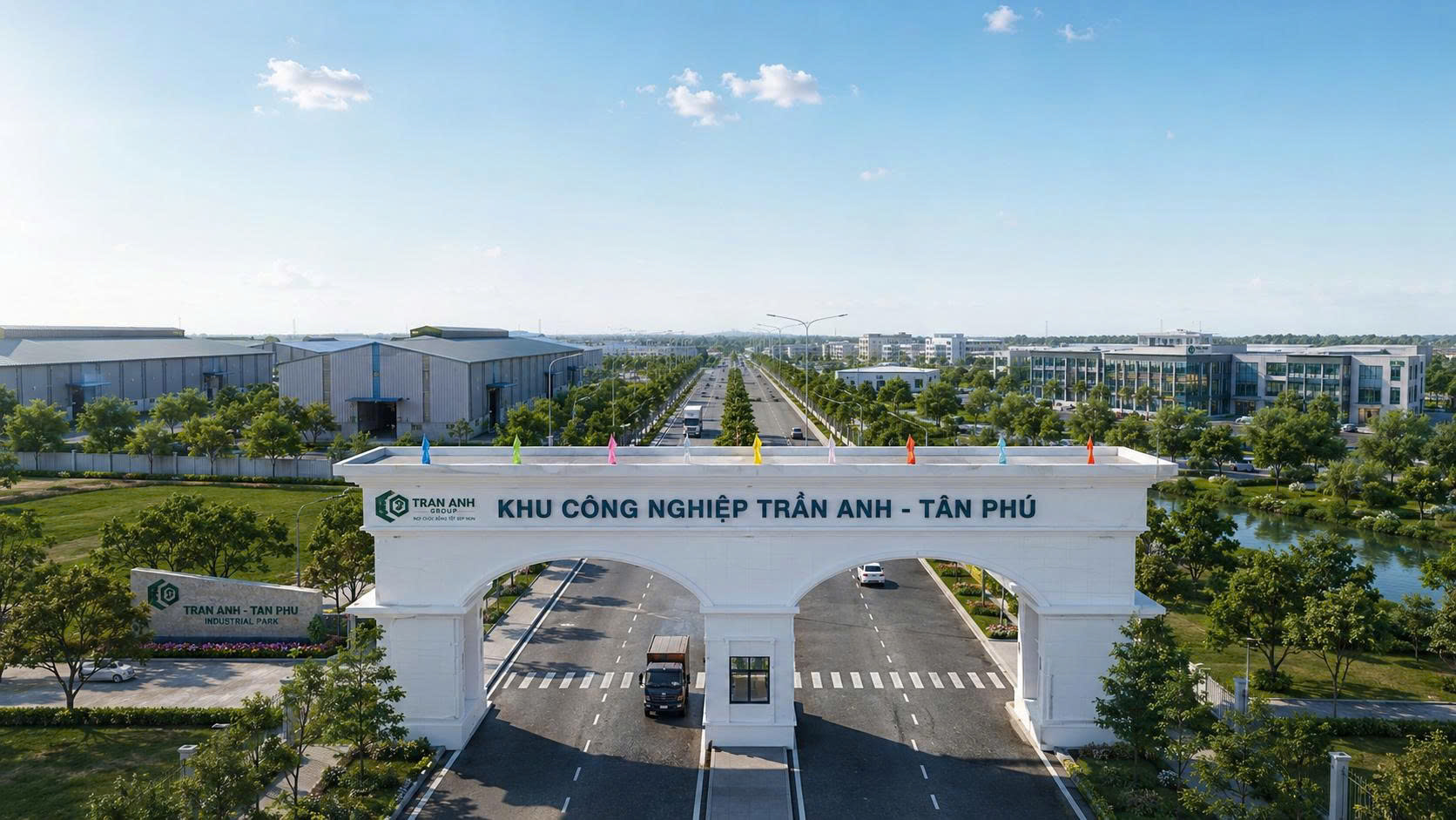 Cổng KCN Trần Anh Tân Phú -2